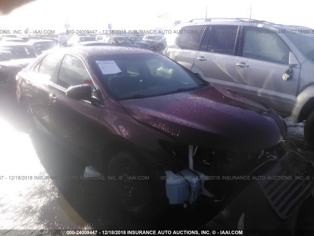 4T1BF1FK8GU521794 - 2016 TOYOTA CAMRY LE/XLE/SE/XSE RED photo 1