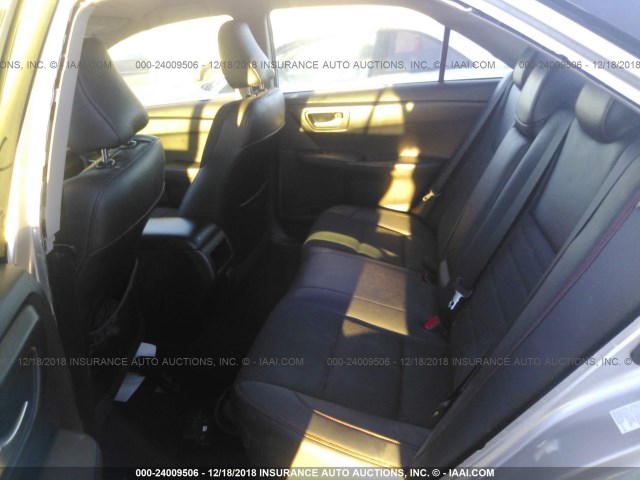 4T1BF1FK4GU187442 - 2016 TOYOTA CAMRY LE/XLE/SE/XSE SILVER photo 8