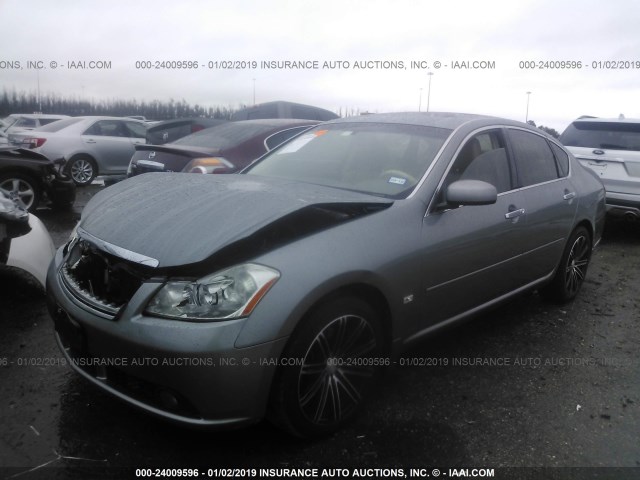 JNKAY01E97M308650 - 2007 INFINITI M35 SPORT GRAY photo 2