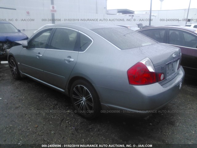 JNKAY01E97M308650 - 2007 INFINITI M35 SPORT GRAY photo 3