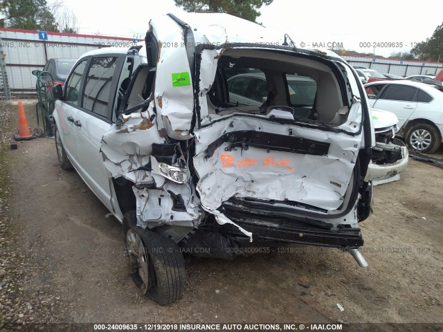 2C4RDGBGXKR524845 - 2019 DODGE GRAND CARAVAN SE WHITE photo 3