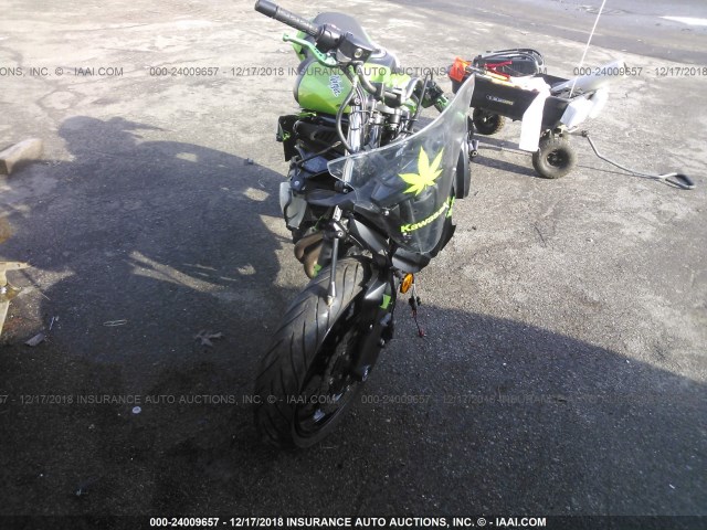 JKAEXEE17EDA17407 - 2014 KAWASAKI EX650 E GREEN photo 5