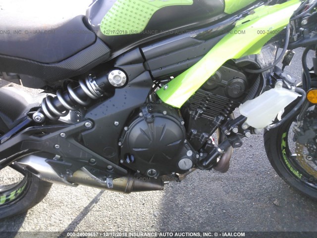 JKAEXEE17EDA17407 - 2014 KAWASAKI EX650 E GREEN photo 8