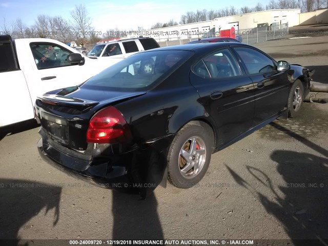 2G2WS522841120546 - 2004 PONTIAC GRAND PRIX GT2 შავი ფოტო 4