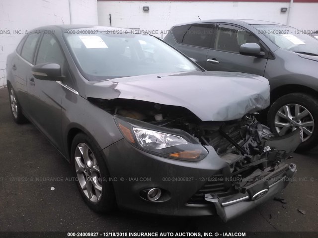 1FADP3J24DL177935 - 2013 FORD FOCUS TITANIUM GRAY photo 1