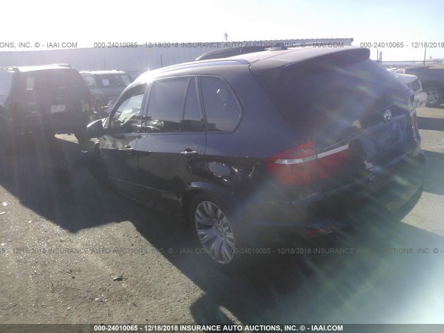 5UXFE4C54AL276030 - 2010 BMW X5 XDRIVE30I BLACK photo 3