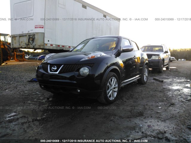 JN8AF5MV3CT115432 - 2012 NISSAN JUKE S/SV/SL BLACK photo 2