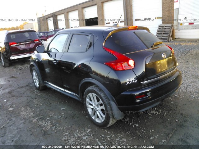 JN8AF5MV3CT115432 - 2012 NISSAN JUKE S/SV/SL BLACK photo 3