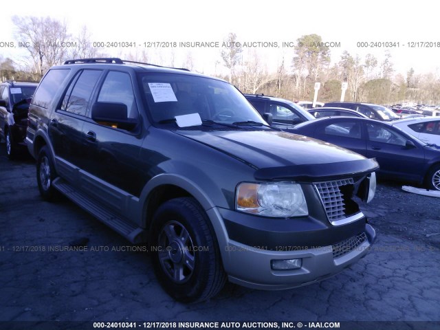 1FMPU17596LA08630 - 2006 FORD EXPEDITION EDDIE BAUER BLACK photo 1