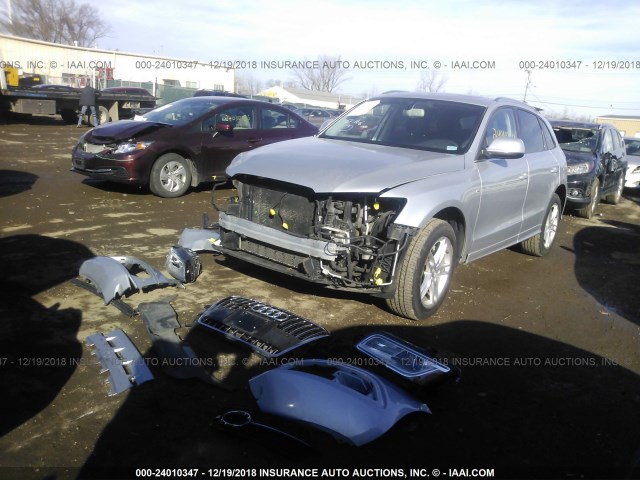 WA1WGAFP3DA060638 - 2013 AUDI Q5 PRESTIGE SILVER photo 2