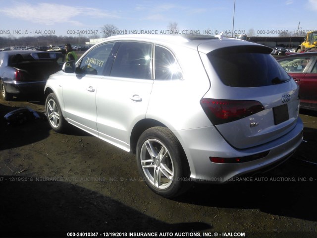 WA1WGAFP3DA060638 - 2013 AUDI Q5 PRESTIGE SILVER photo 3