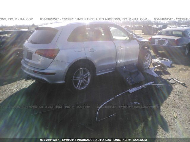 WA1WGAFP3DA060638 - 2013 AUDI Q5 PRESTIGE SILVER photo 4