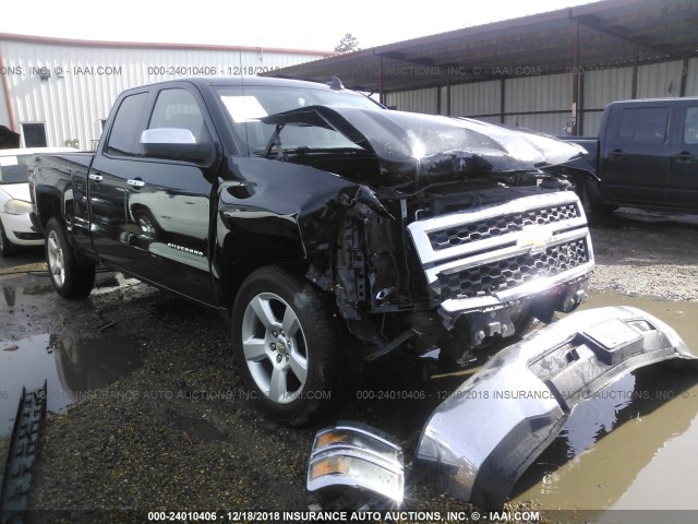 1GCRCPEC2FZ444849 - 2015 CHEVROLET SILVERADO C1500 BLACK photo 1