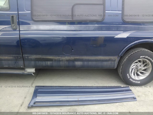 1GBFG15RXX1145316 - 1999 CHEVROLET EXPRESS G1500  BLUE photo 6