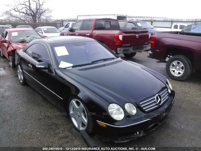 WDBPJ75J65A044185 - 2005 MERCEDES-BENZ CL 500 BLACK photo 1