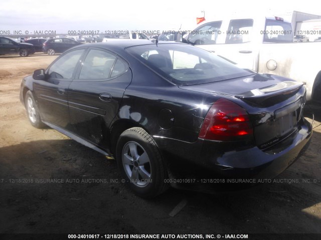 2G2WP552961191030 - 2006 PONTIAC GRAND PRIX BLACK photo 3