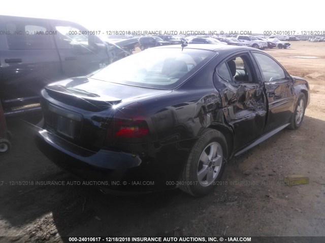 2G2WP552961191030 - 2006 PONTIAC GRAND PRIX BLACK photo 4