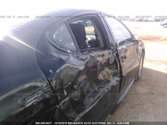 2G2WP552961191030 - 2006 PONTIAC GRAND PRIX BLACK photo 6