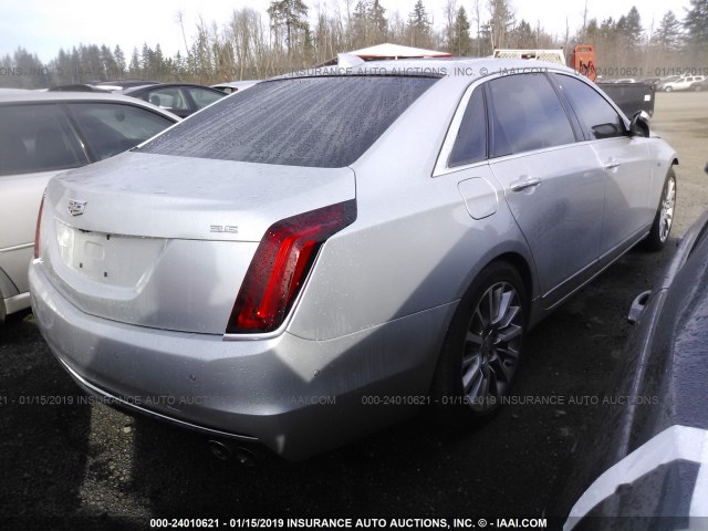 1G6KF5RS8HU139101 - 2017 CADILLAC CT6 PREMIUM LUXURY SILVER photo 4