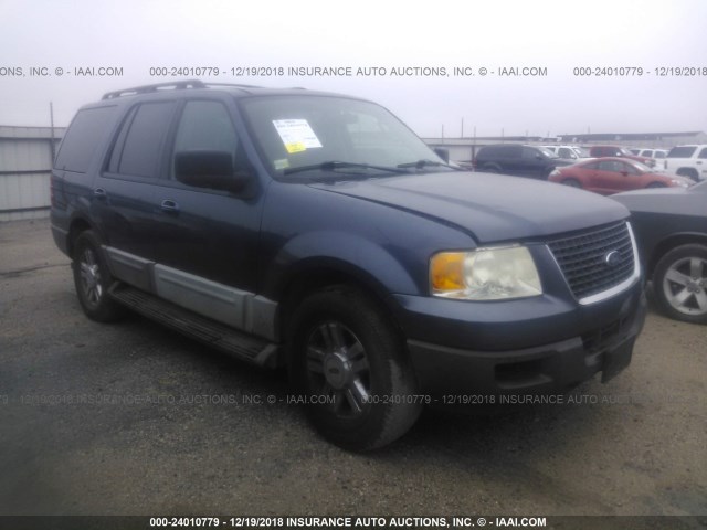 1FMFU15525LA49677 - 2005 FORD EXPEDITION XLT BLUE photo 1