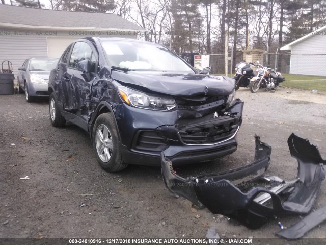 3GNCJNSBXJL362886 - 2018 CHEVROLET TRAX LS BLUE photo 6