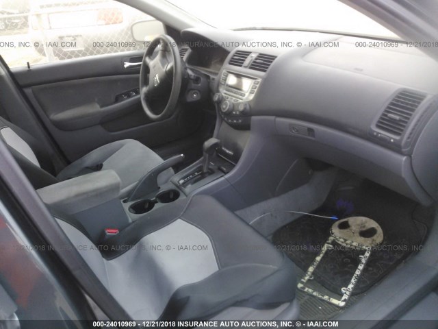 JHMCM56457C001533 - 2007 HONDA ACCORD LX GRAY photo 5