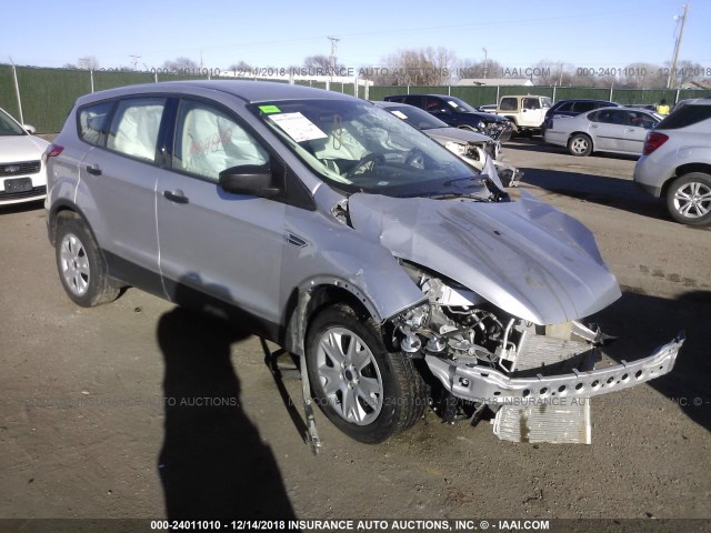 1FMCU0F7XFUA91488 - 2015 FORD ESCAPE S SILVER photo 1