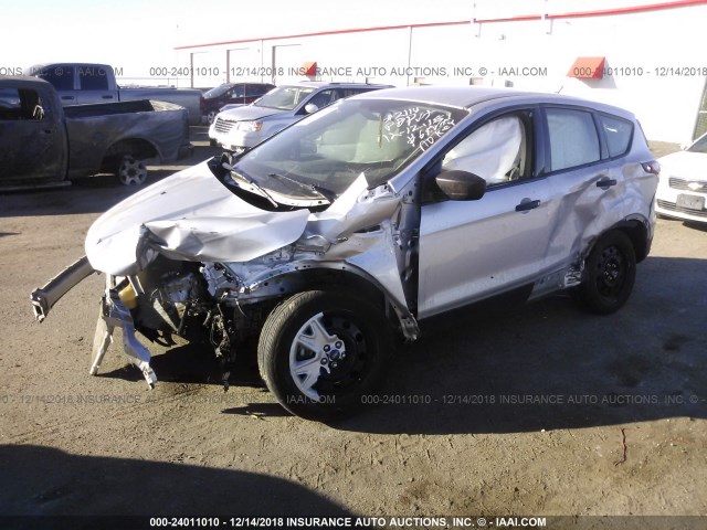 1FMCU0F7XFUA91488 - 2015 FORD ESCAPE S SILVER photo 2