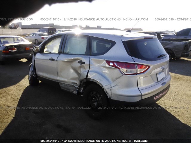 1FMCU0F7XFUA91488 - 2015 FORD ESCAPE S SILVER photo 3