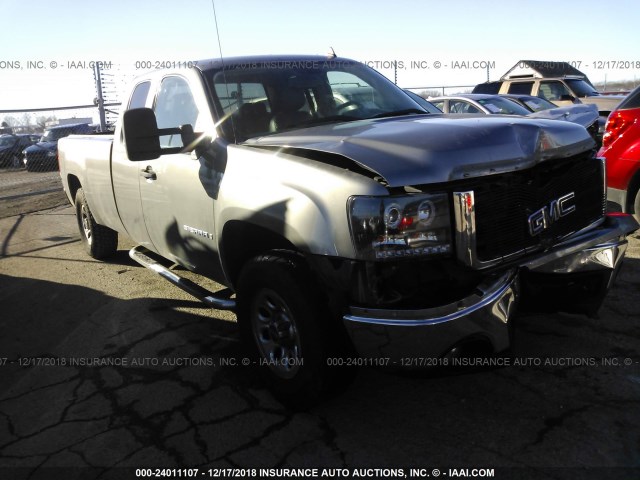 1GTEK19058E154369 - 2008 GMC SIERRA K1500 SILVER photo 1