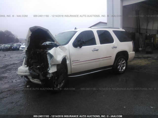 1GKS2EEF9DR366123 - 2013 GMC YUKON DENALI CREAM photo 2