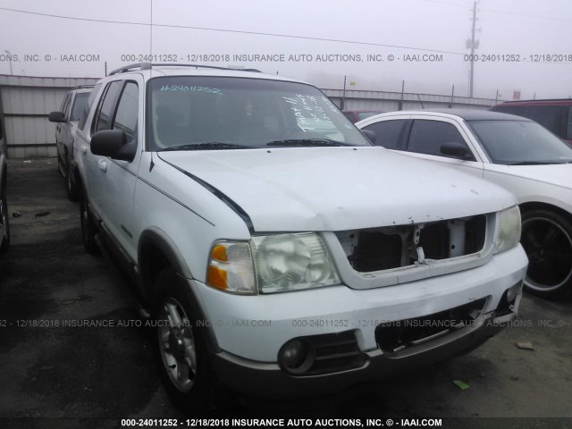 1FMZU64WX2ZC87175 - 2002 FORD EXPLORER EDDIE BAUER WHITE photo 1