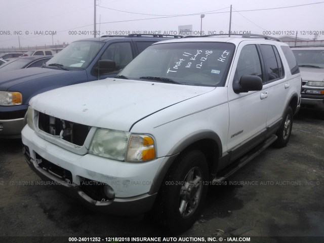 1FMZU64WX2ZC87175 - 2002 FORD EXPLORER EDDIE BAUER WHITE photo 2