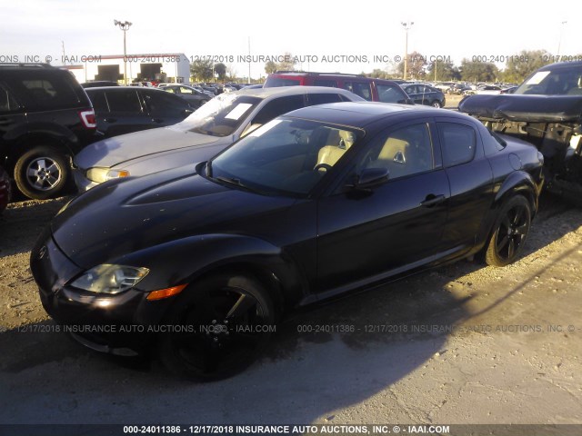 JM1FE17N550149093 - 2005 MAZDA RX8 PURPLE photo 2