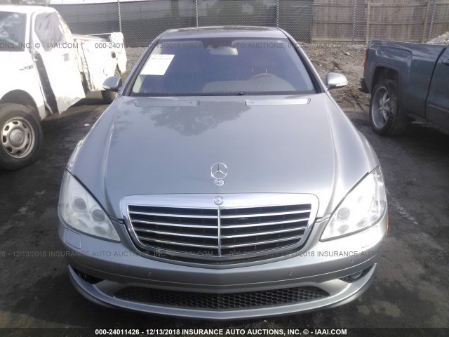 WDDNG71X18A232995 - 2008 MERCEDES-BENZ S 550 GRAY photo 6