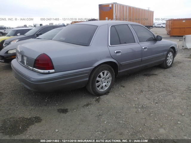 2FAFP74W76X131875 - 2006 FORD CROWN VICTORIA LX/SPORT BLUE photo 4