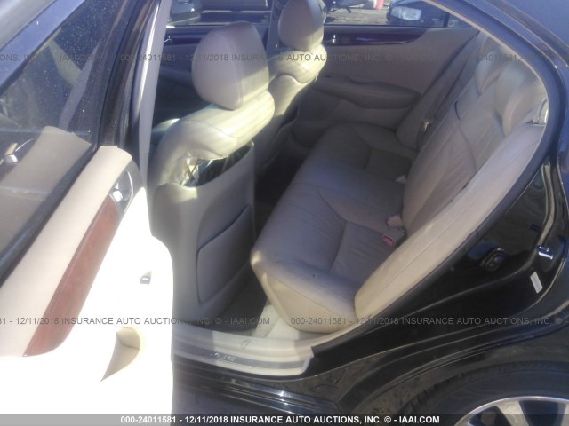 JTHBF30G125000826 - 2002 LEXUS ES 300 BLACK photo 8