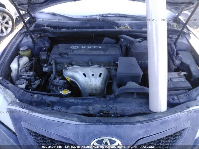 4T1BE46K27U089529 - 2007 TOYOTA CAMRY NEW GENERAT CE/LE/XLE/SE BLUE photo 10