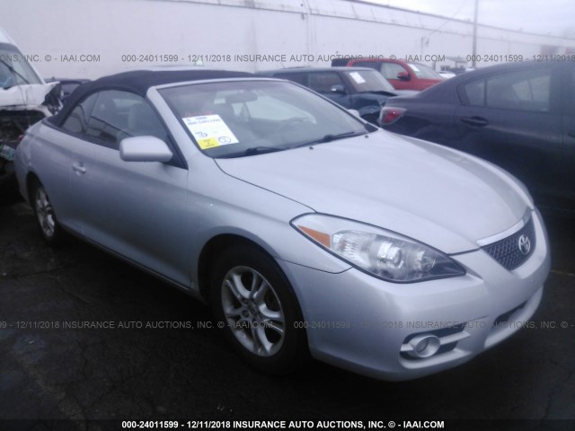 4T1FA38P77U117275 - 2007 TOYOTA CAMRY SOLARA SE/SLE ვერცხლისფერი ფოტო 1