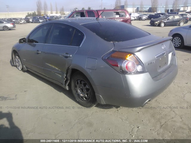 1N4CL21EX8C252803 - 2008 NISSAN ALTIMA HYBRID GRAY photo 3