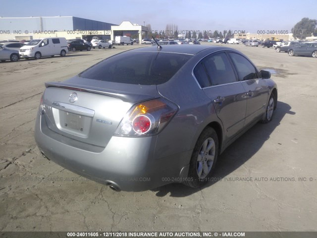 1N4CL21EX8C252803 - 2008 NISSAN ALTIMA HYBRID GRAY photo 4