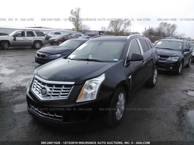 3GYFNCE34DS561763 - 2013 CADILLAC SRX LUXURY COLLECTION BLACK photo 2