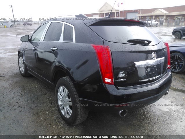 3GYFNCE34DS561763 - 2013 CADILLAC SRX LUXURY COLLECTION BLACK photo 3