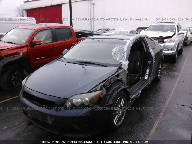 JTKDE167580247581 - 2008 SCION TC BLUE photo 2