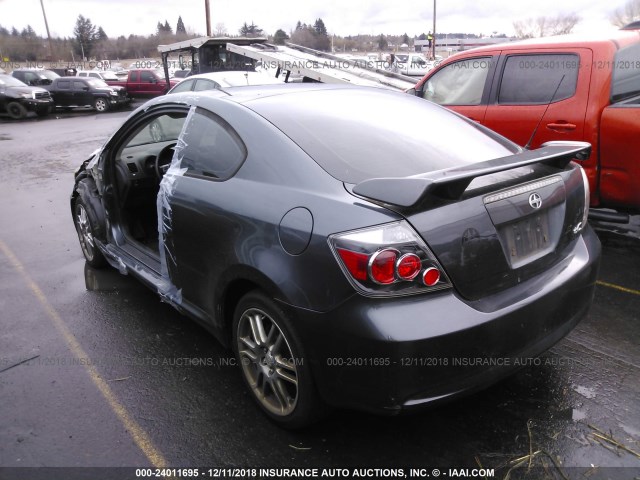 JTKDE167580247581 - 2008 SCION TC BLUE photo 3