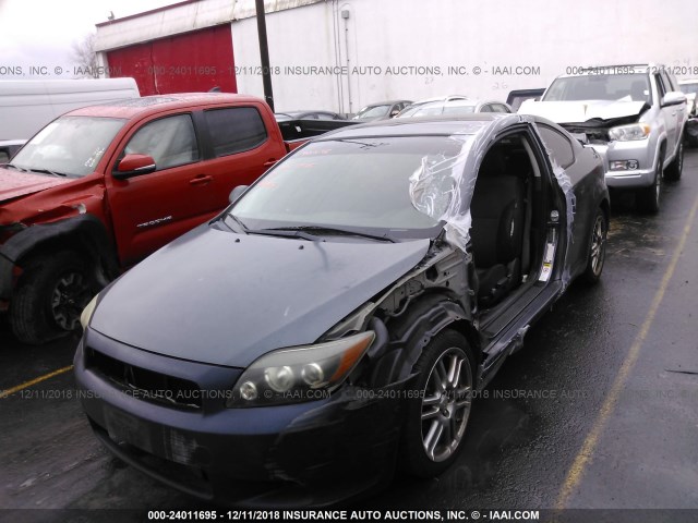 JTKDE167580247581 - 2008 SCION TC BLUE photo 6