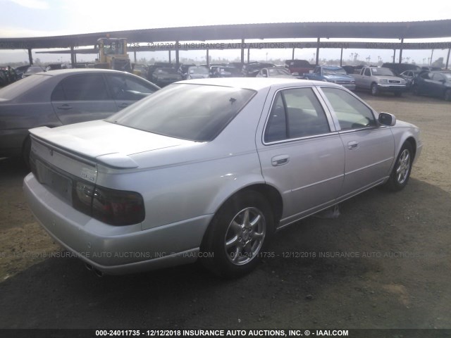 1G6KS54Y83U281397 - 2003 CADILLAC SEVILLE SLS SILVER photo 4