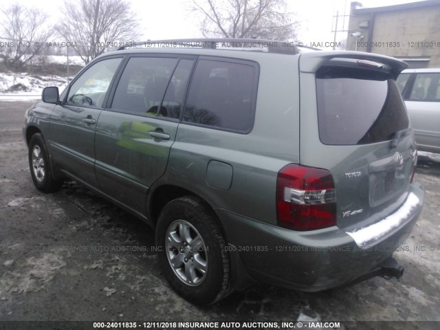 JTEEP21A070229448 - 2007 TOYOTA HIGHLANDER SPORT/LIMITED GRAY photo 3