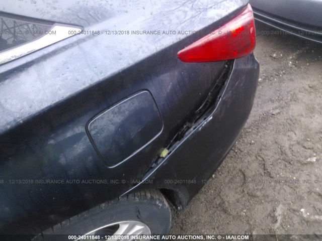 5NPEB4AC7BH144649 - 2011 HYUNDAI SONATA GLS BLUE photo 6