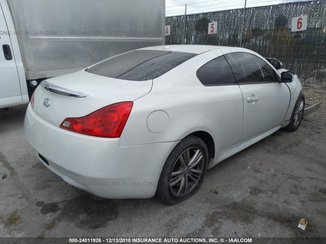 JN1CV6EK7CM422097 - 2012 INFINITI G37 SPORT WHITE photo 4